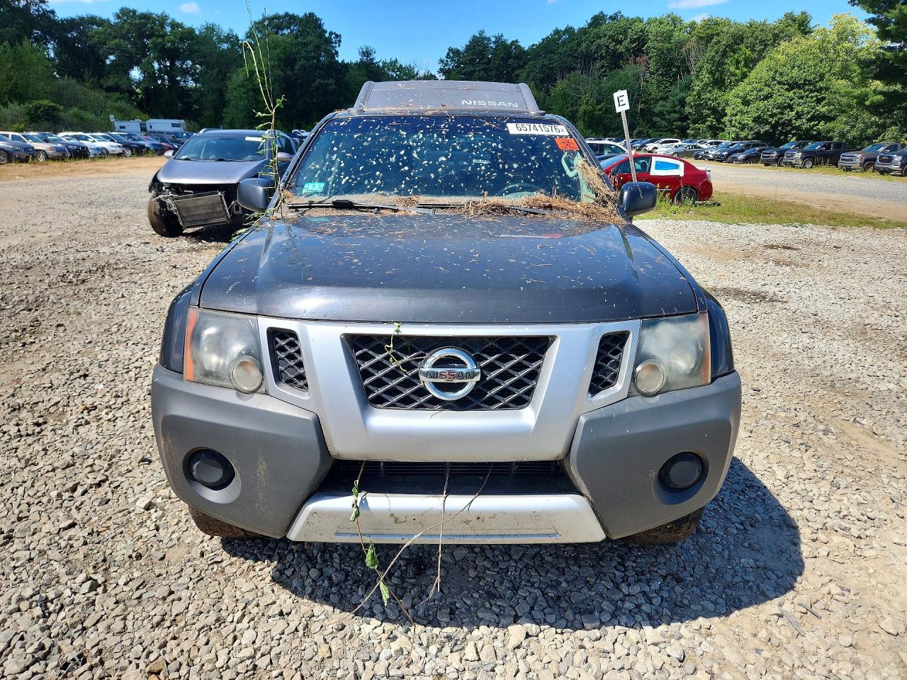 2014 Nissan Xterra S Серый vin: 5N1AN0NU0EN806329