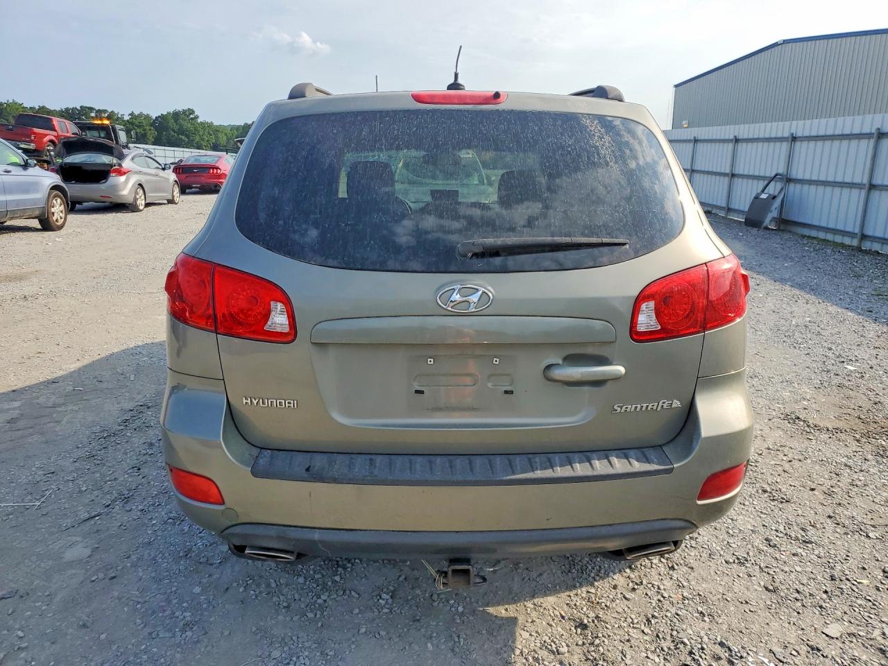 2008 Hyundai Santa Fe Gls Green vin: 5NMSG13D68H186633