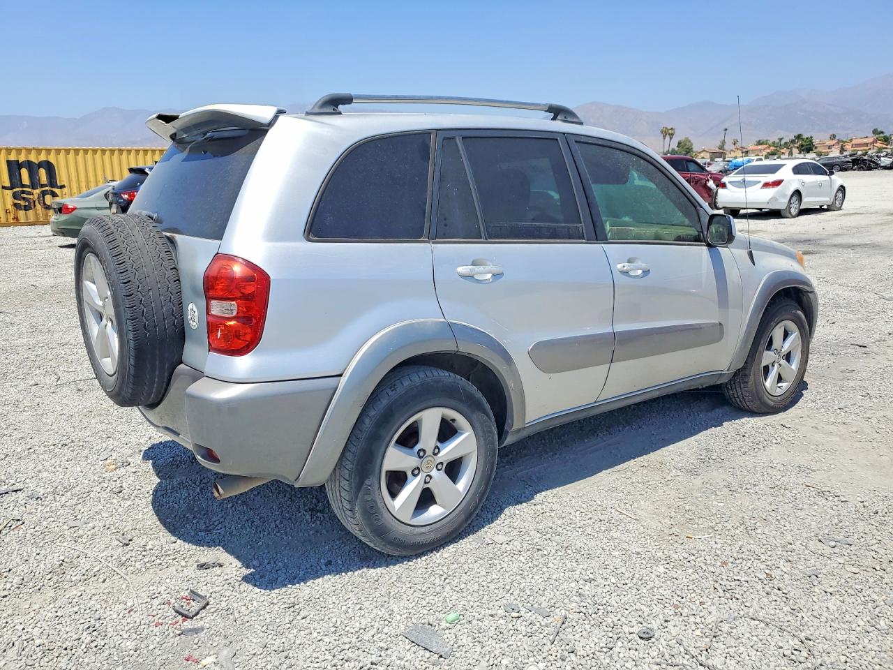 2005 Toyota Rav4 Base Silver vin: JTEGD20V850094089