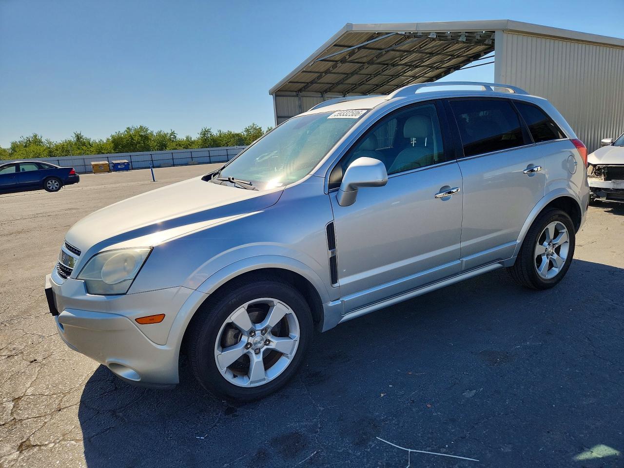 2014 Chevrolet Captiva Ltz Silver vin: 3GNAL4EK8ES623175