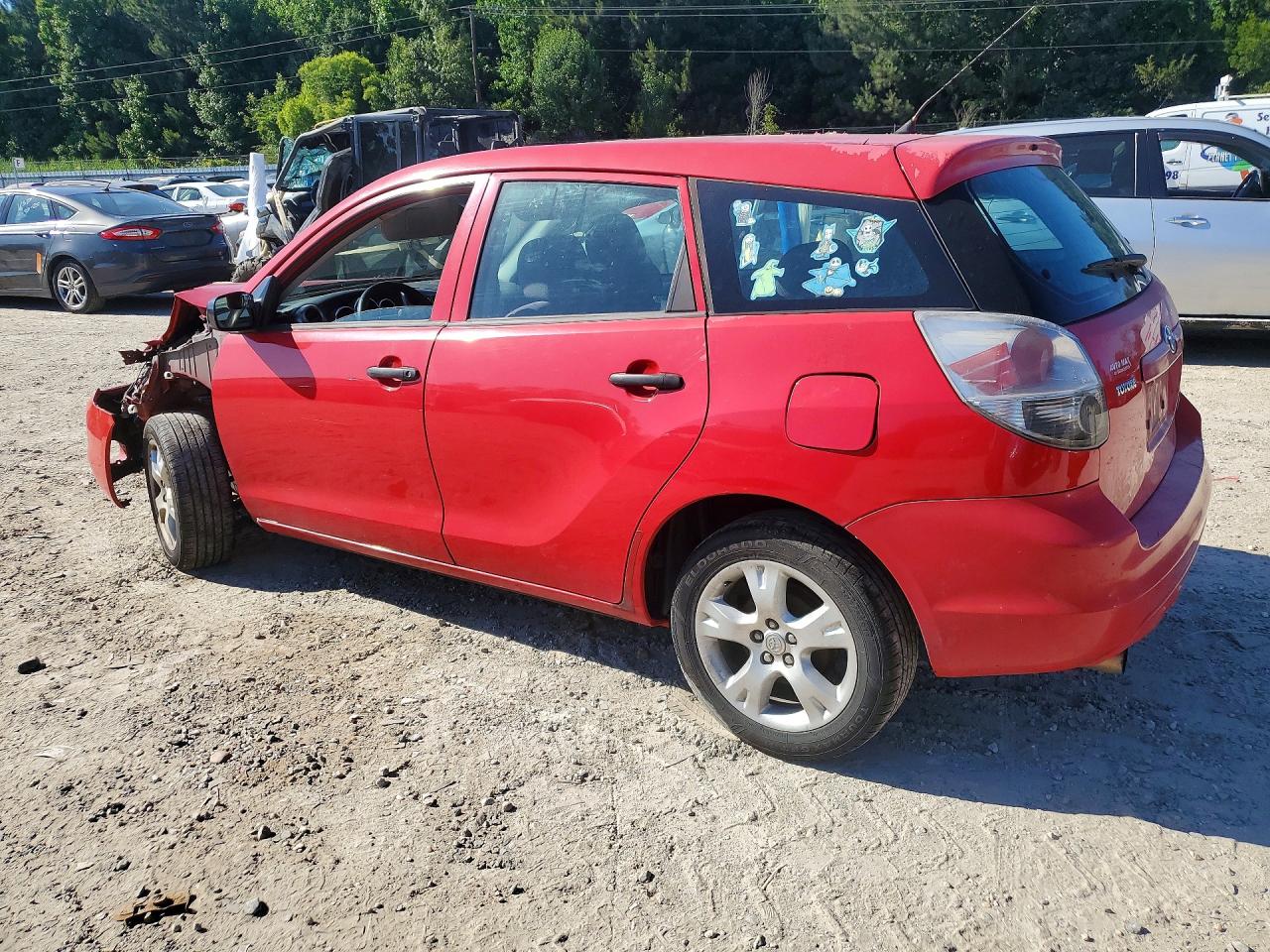 2007 Toyota Corolla Matrix Xr Red vin: 2T1KR32EX7C671524