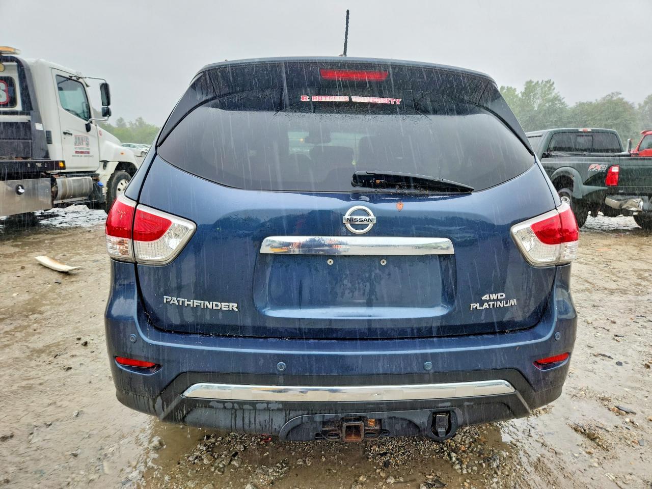 2013 Nissan Pathfinder S Blue vin: 5N1AR2MM5DC688354