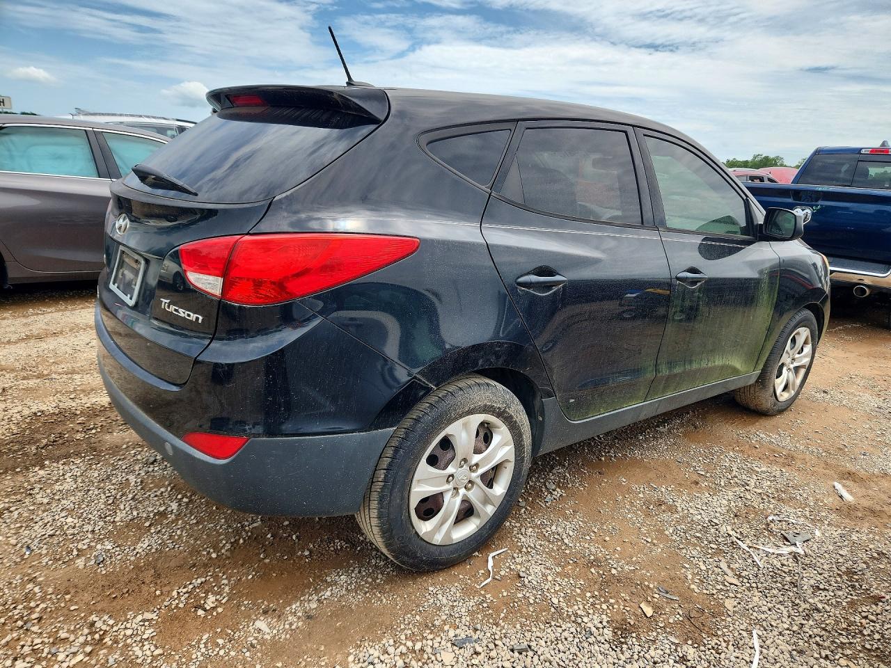 2013 Hyundai Tucson Gl Black vin: KM8JT3AB4DU739136