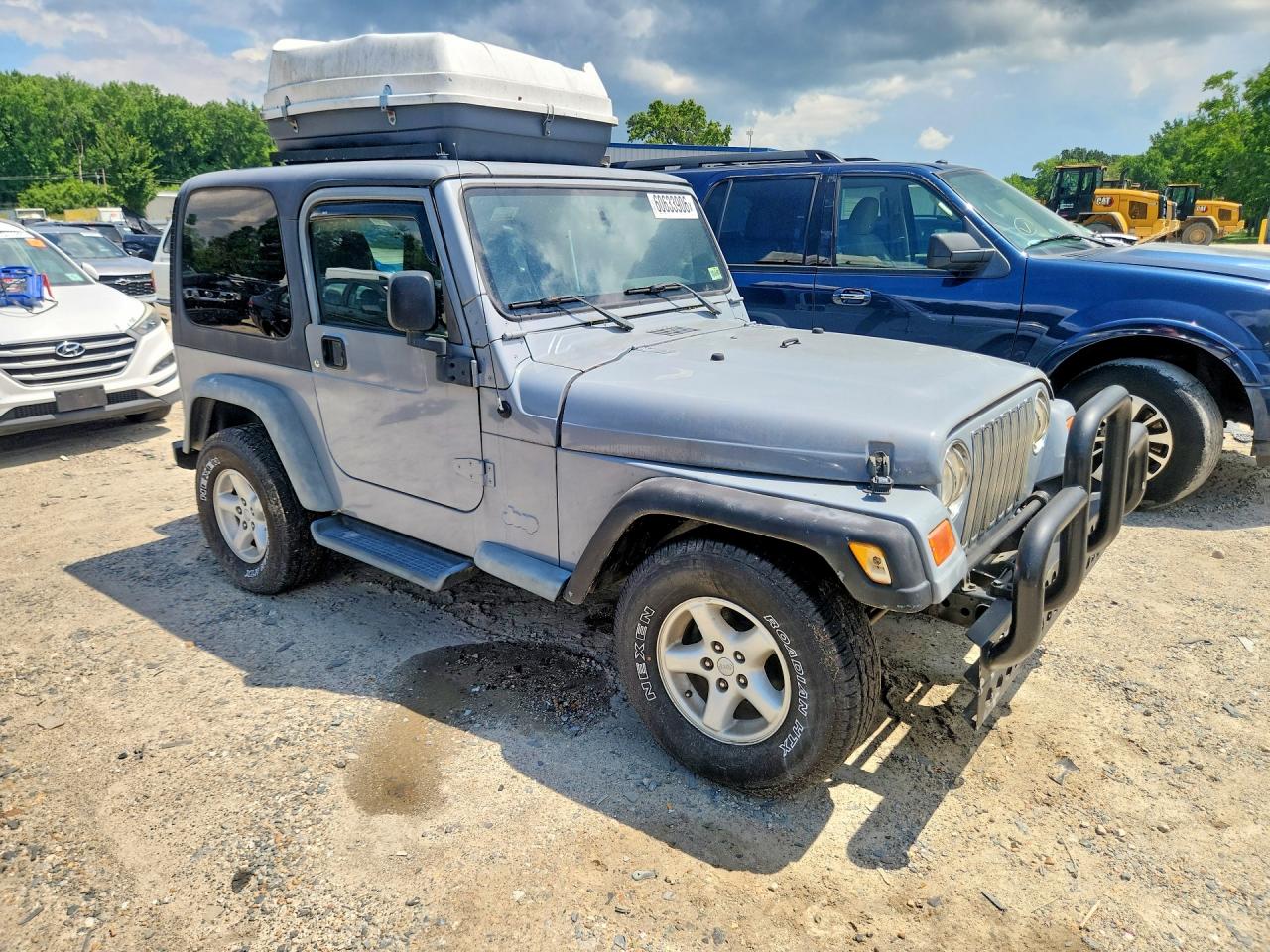 2006 Jeep Wrangler X Gray vin: 1J4FA39S86P718015