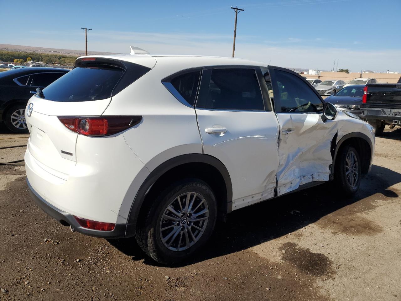 2021 Mazda Cx-5 Touring Белый vin: JM3KFBCM5M0383920