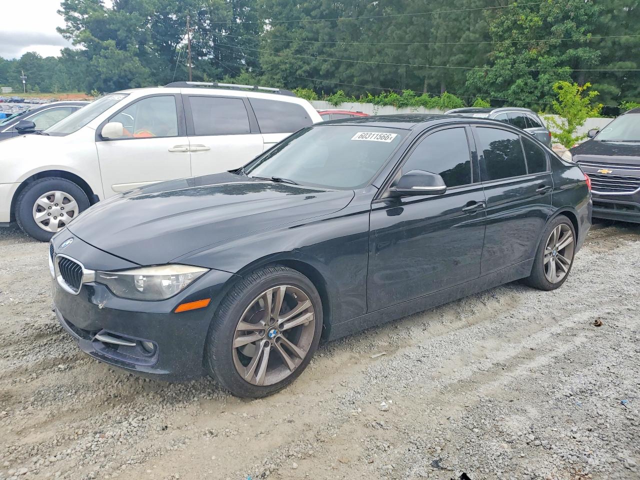 2013 Bmw 328 I Black vin: WBA3A5C54DF355493