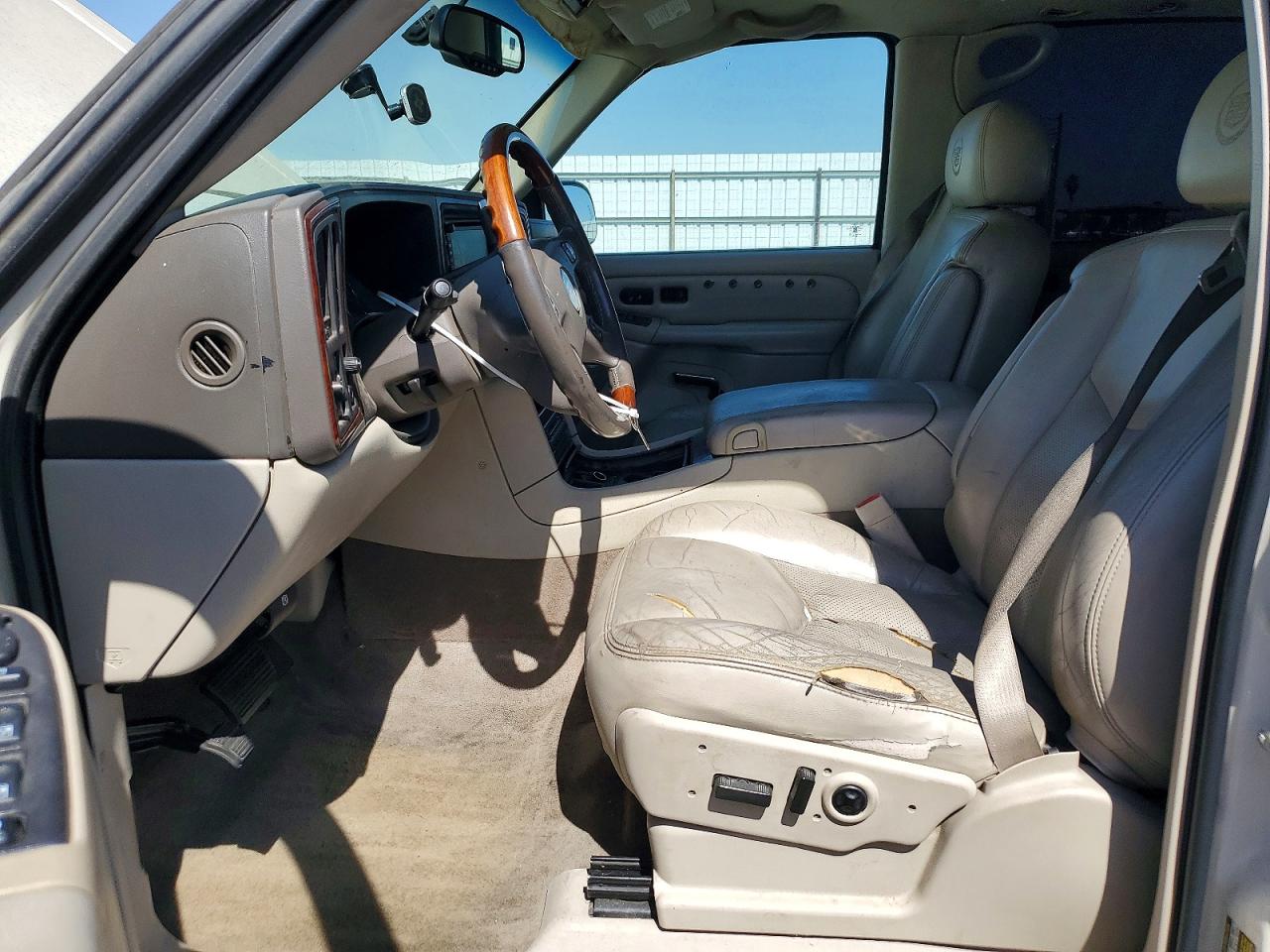 2006 Cadillac Escalade Esv White vin: 3GYFK66N86G101151