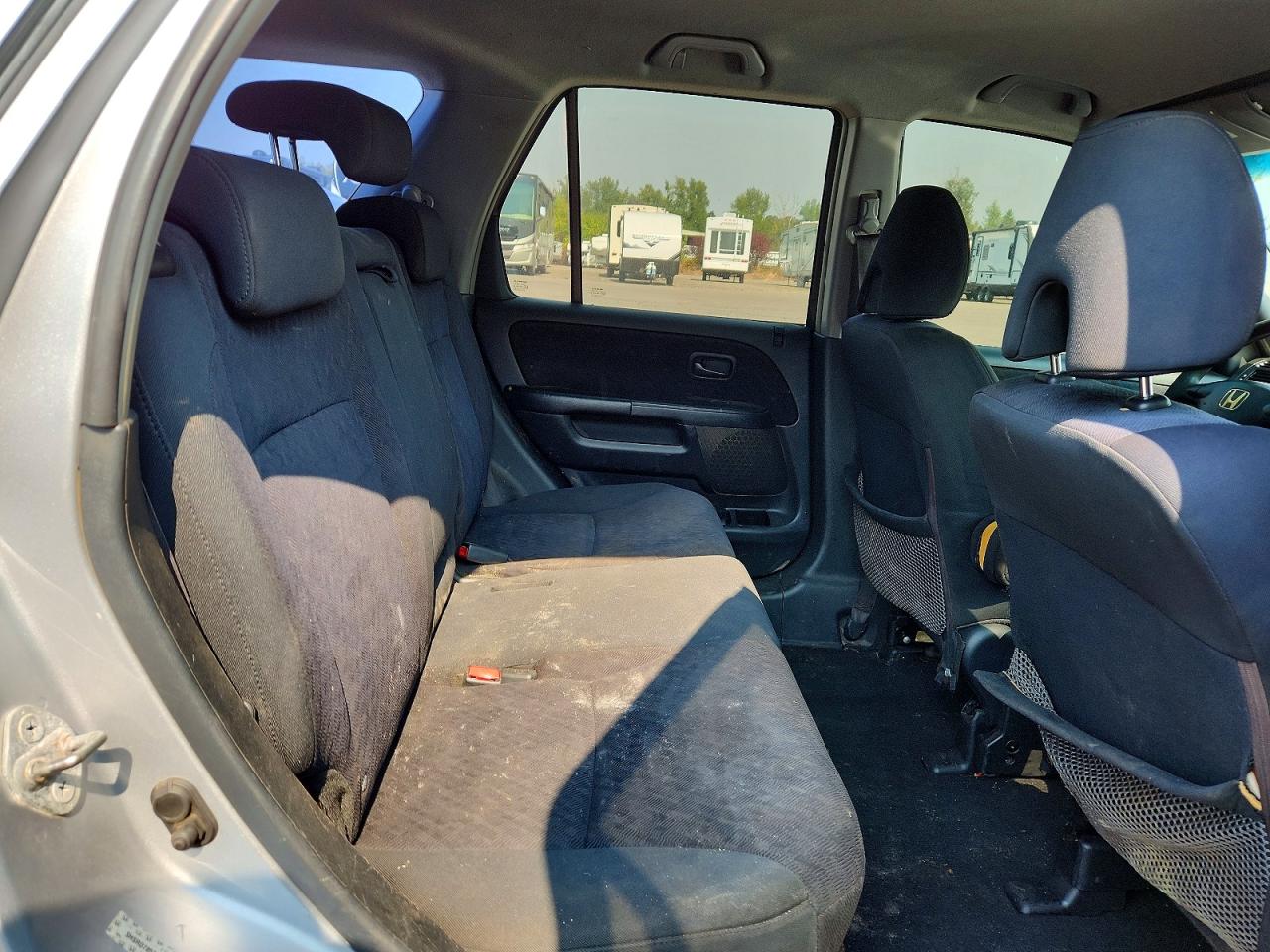 2005 Honda Cr-v Lx Silver vin: SHSRD78525U309328