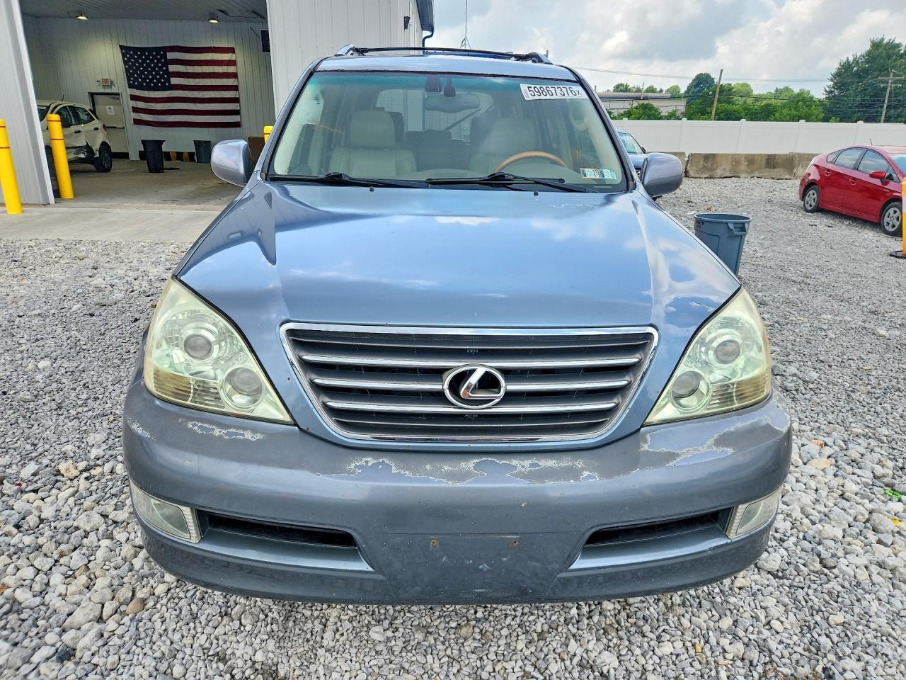 2003 Lexus Gx 470 Blue vin: JTJBT20X930013582