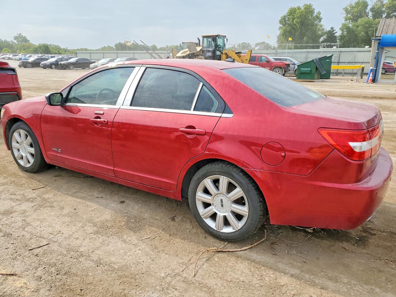 2008 Lincoln Mkz Maroon vin: 3LNHM26T38R603732