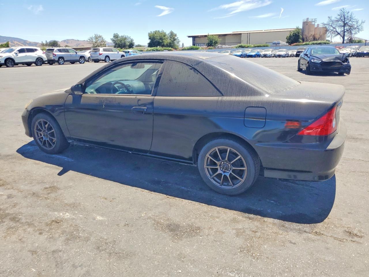 2005 Honda Civic Lx Black vin: 1HGEM22505L030797