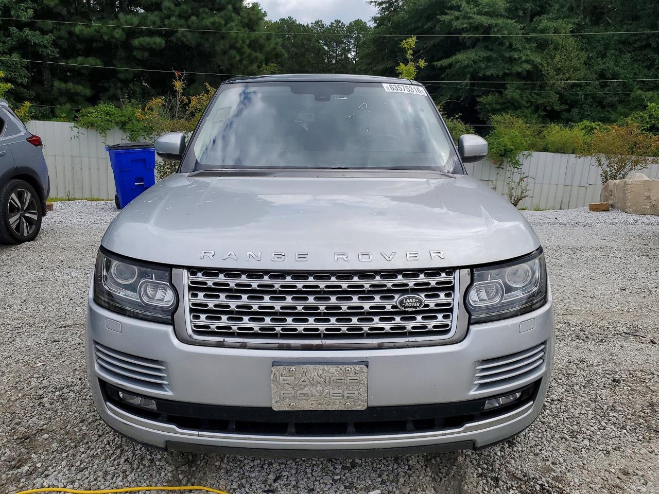 2013 Land Rover Range Rover Hse Silver vin: SALGS2DF7DA100379