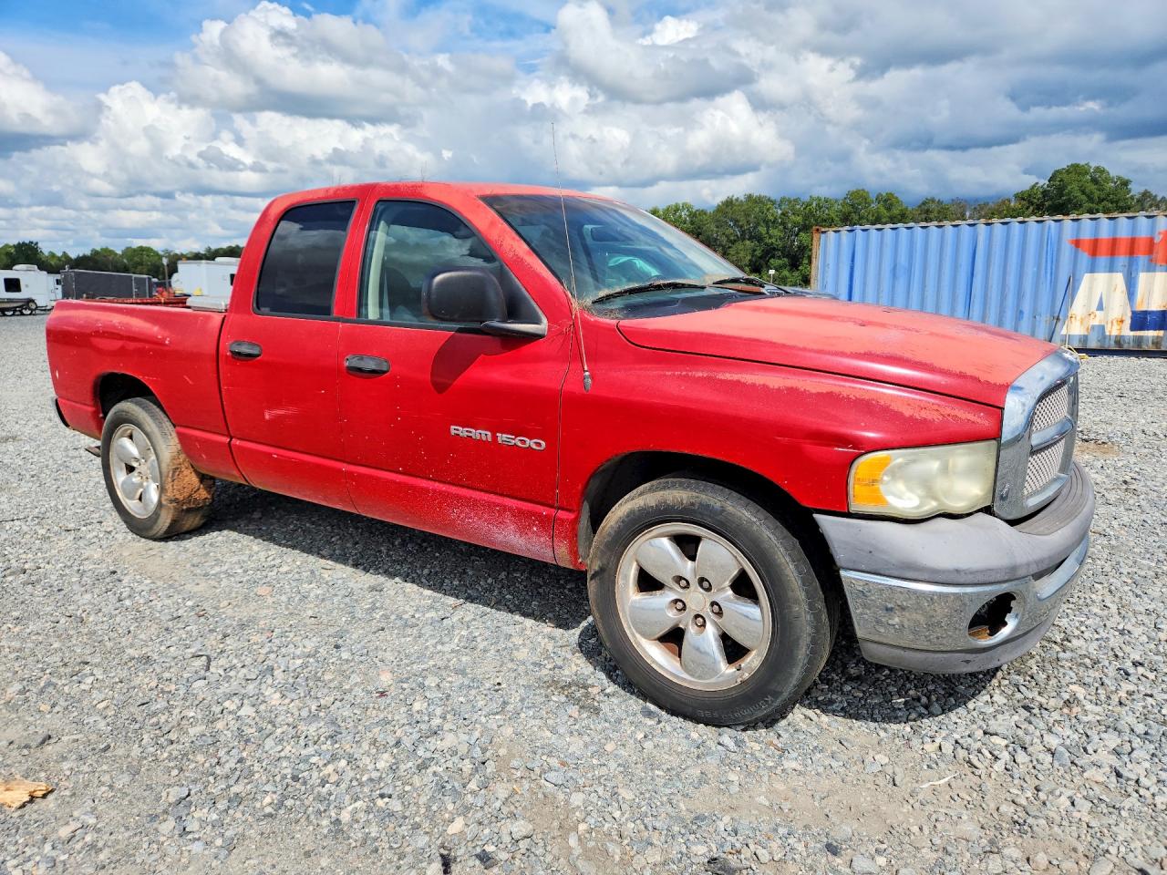 2002 Dodge Ram 1500 Red vin: 1D7HA18N82J195340