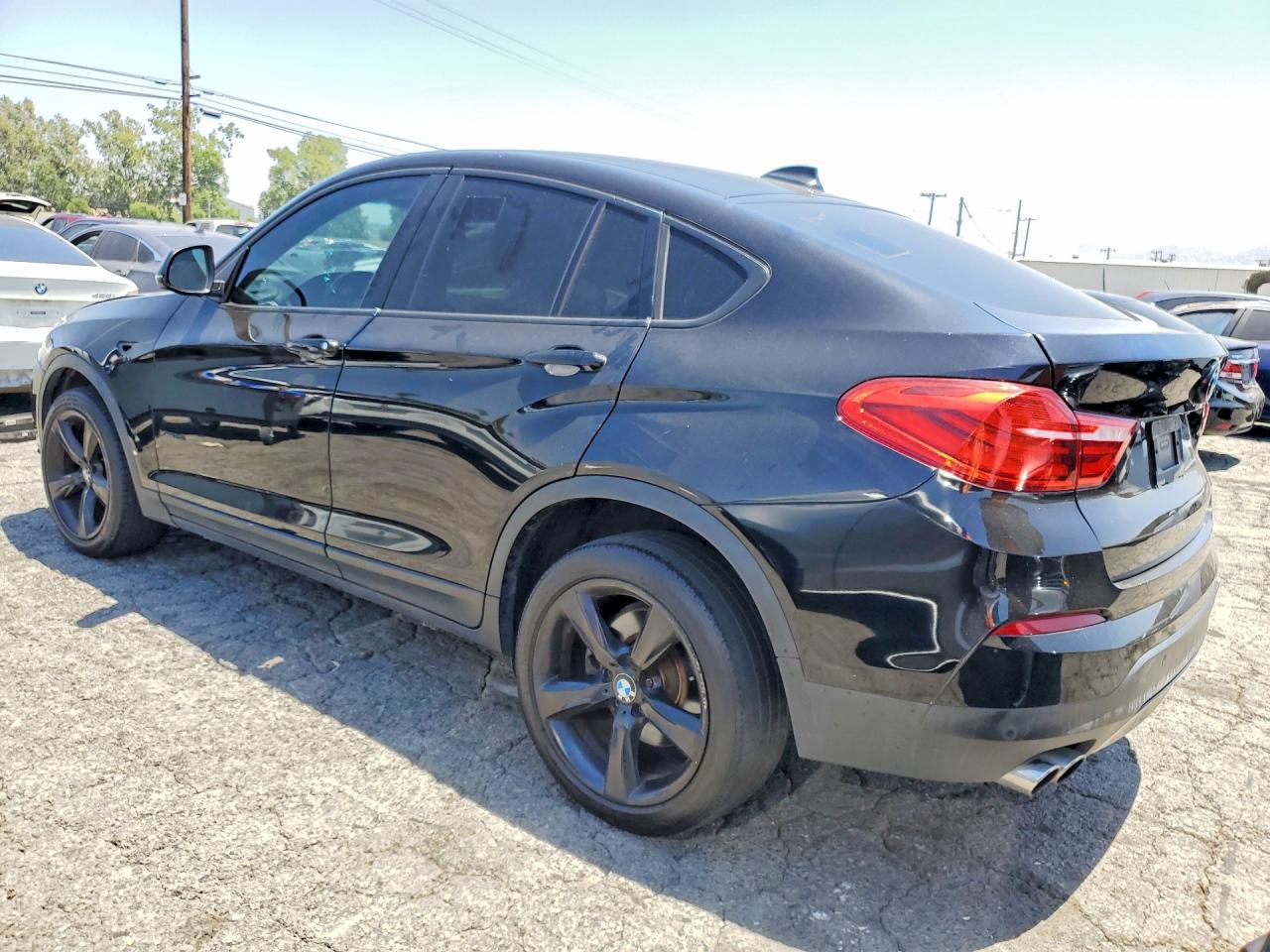 2015 Bmw X4 Xdrive28i Black vin: 5UXXW3C52F0M87389