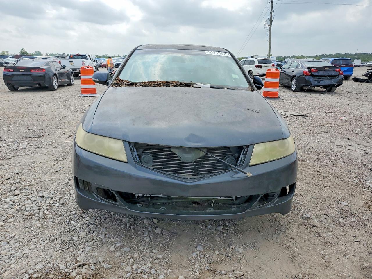 2008 Acura Tsx Blue vin: JH4CL96908C015072