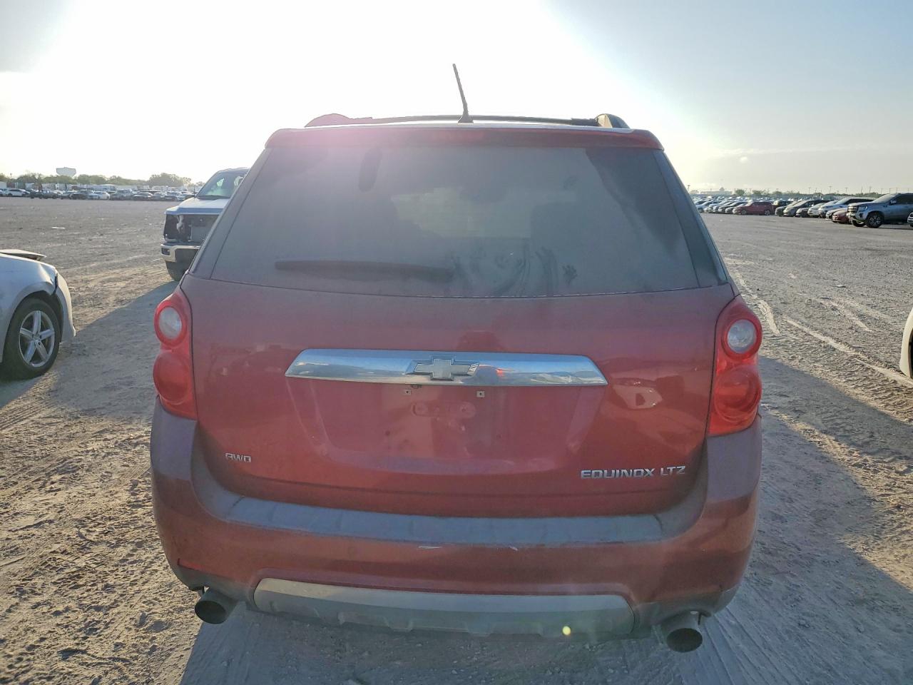 2013 Chevrolet Equinox Ltz Red vin: 2GNFLGE39D6304039