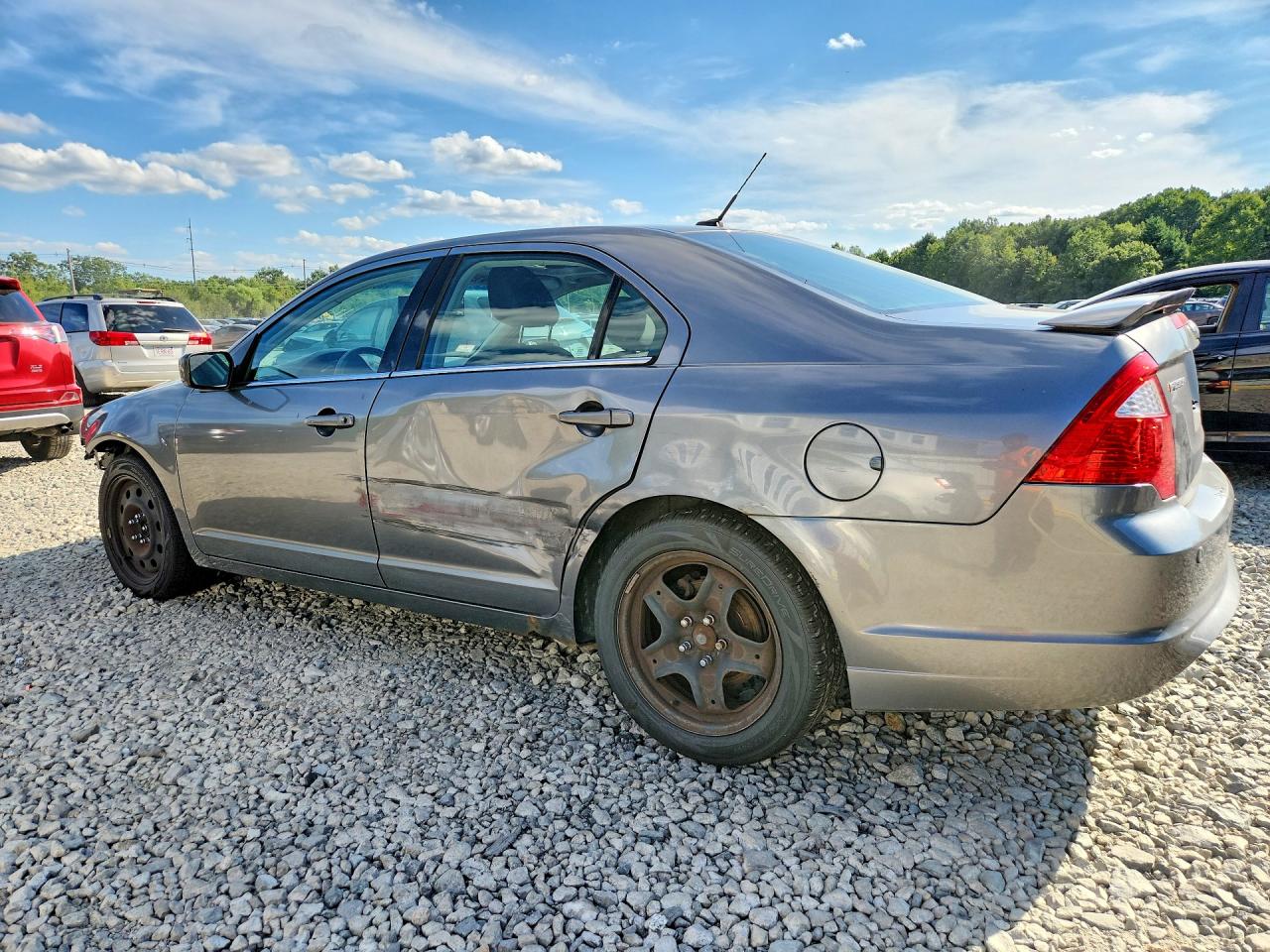 2010 Ford Fusion Se Silver vin: 3FAHP0HG5AR337237