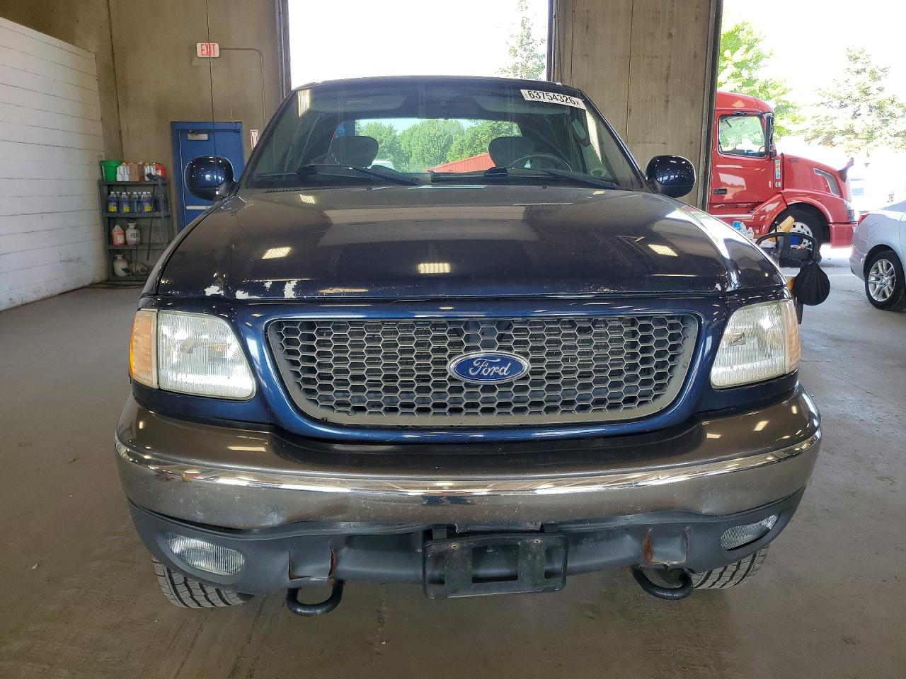 2003 Ford F150 Blue vin: 1FTRX18L53NB34419