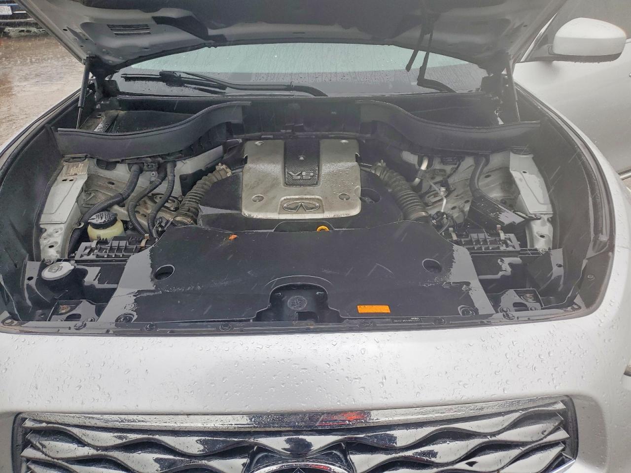 2010 Infiniti Fx35 Base Silver vin: JN8AS1MW4AM852501