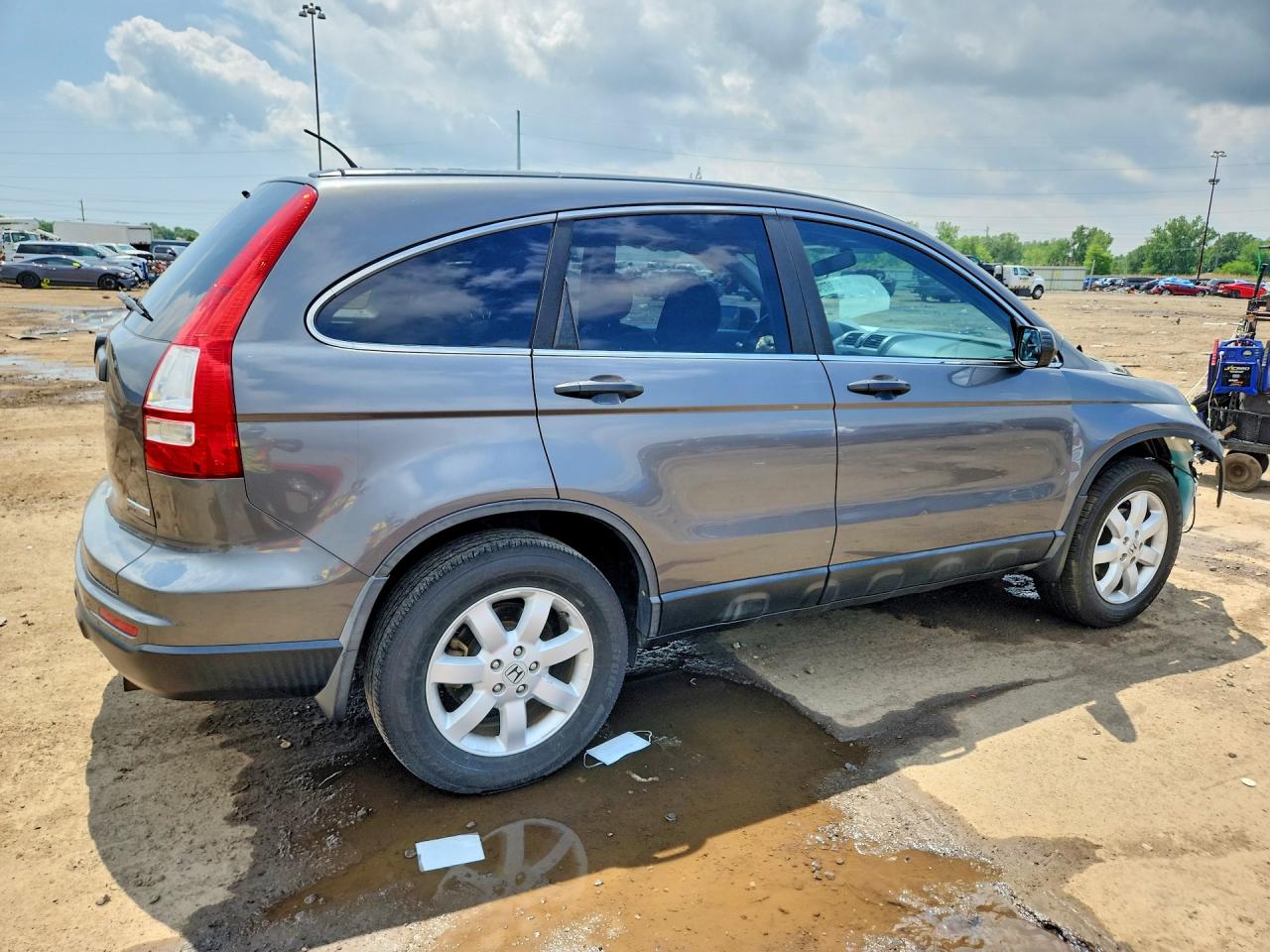 2011 Honda Cr-v Se Gray vin: 5J6RE3H45BL005692