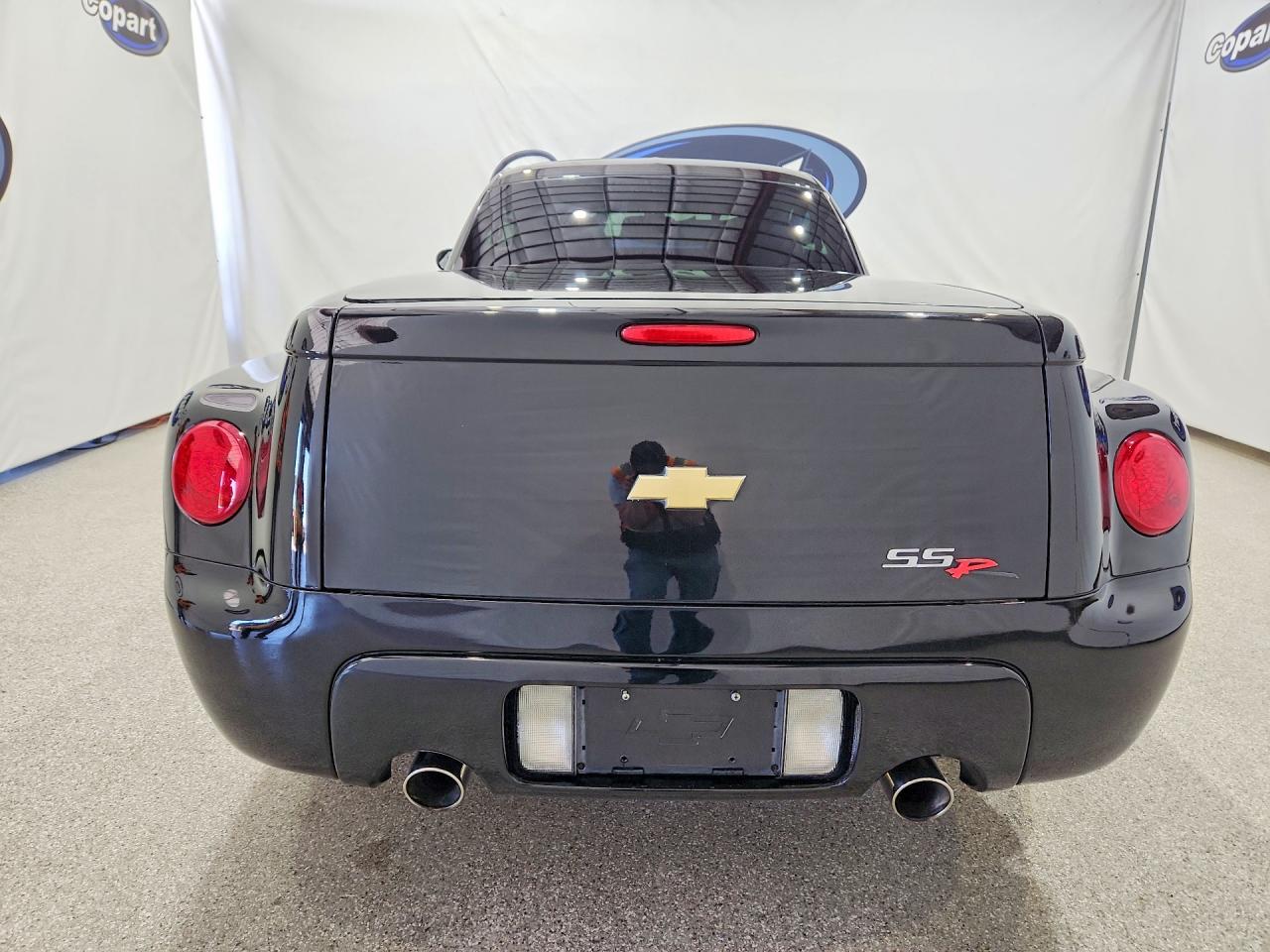 2006 Chevrolet Ssr Black vin: 1GCES14H46B123013