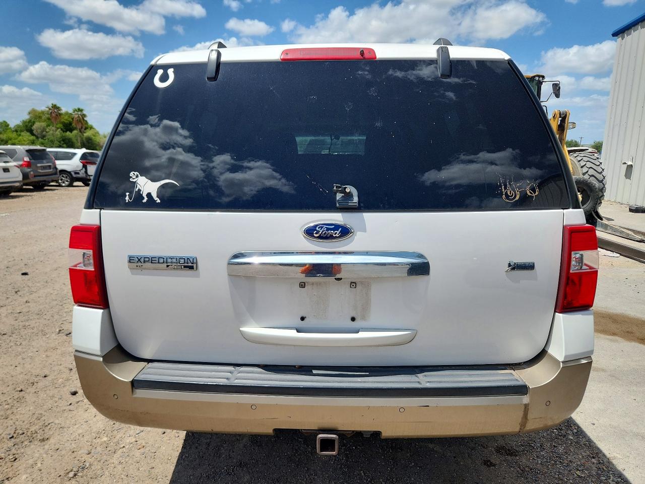 2013 Ford Expedition El Xlt White vin: 1FMJK1H58DEF26949