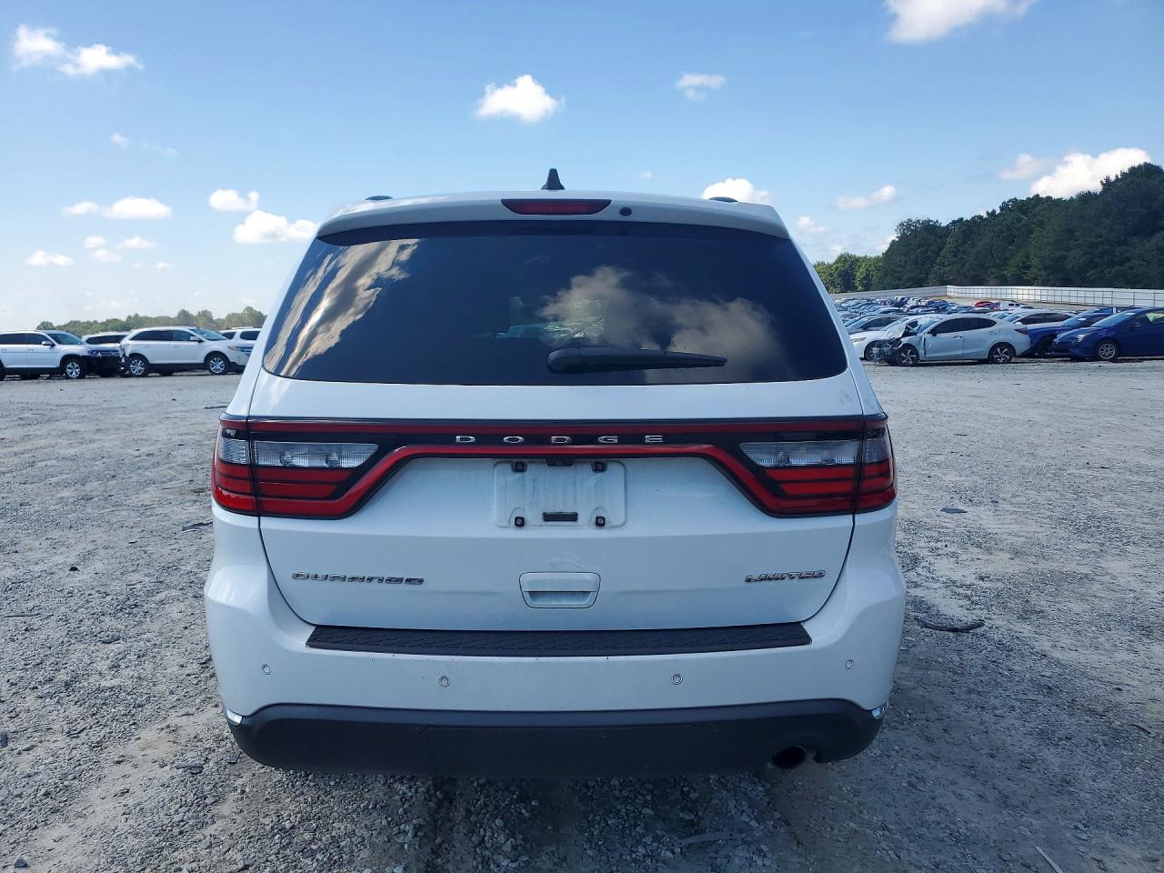 2015 Dodge Durango Limited White vin: 1C4RDHDG5FC795460