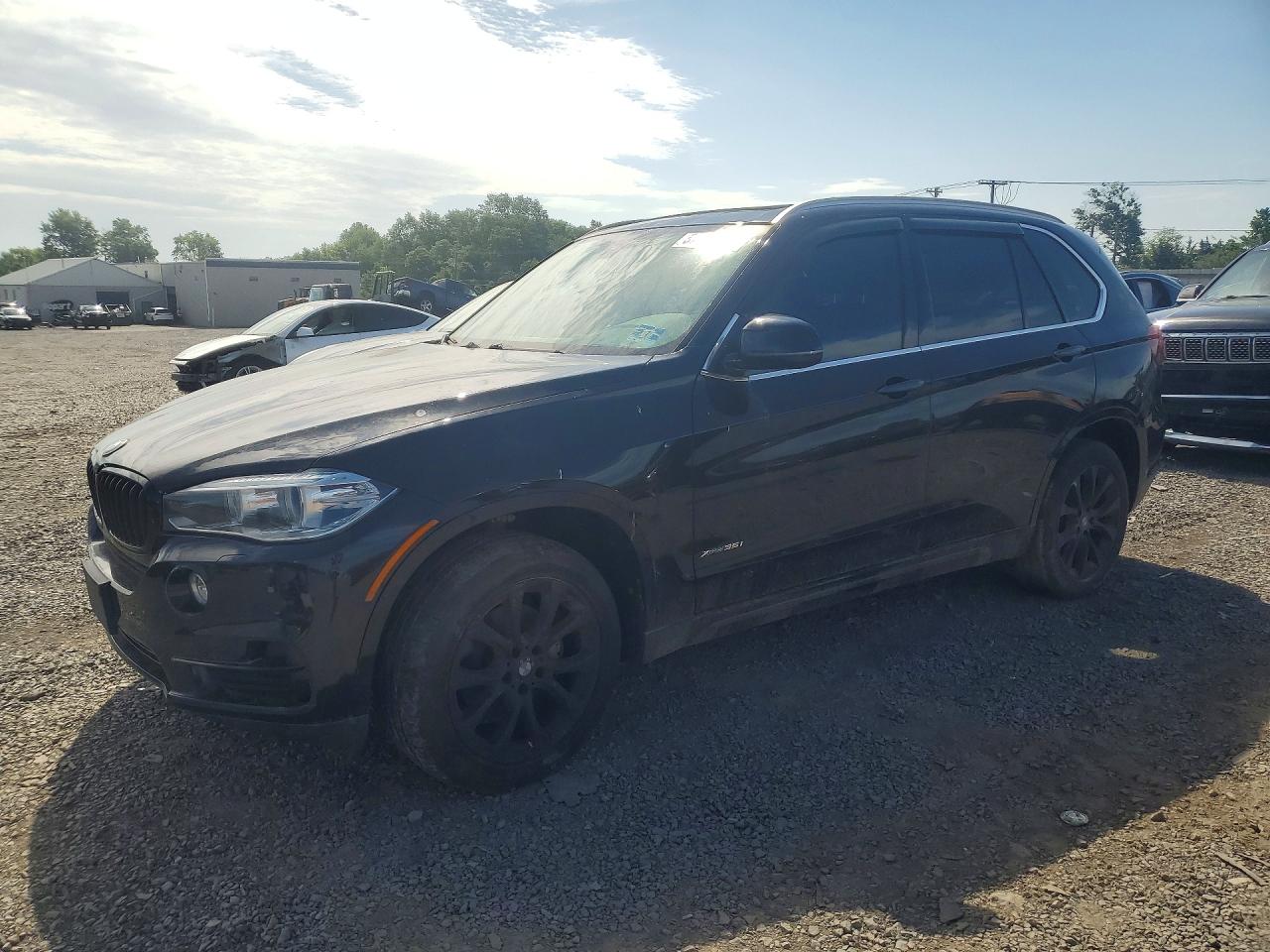 2015 Bmw X5 Xdrive35i Black vin: 5UXKR0C57F0K68735
