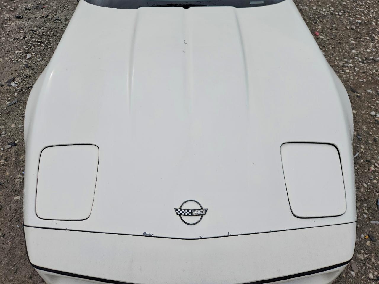 1988 Chevrolet Corvette White vin: 1G1YY2185J5104203
