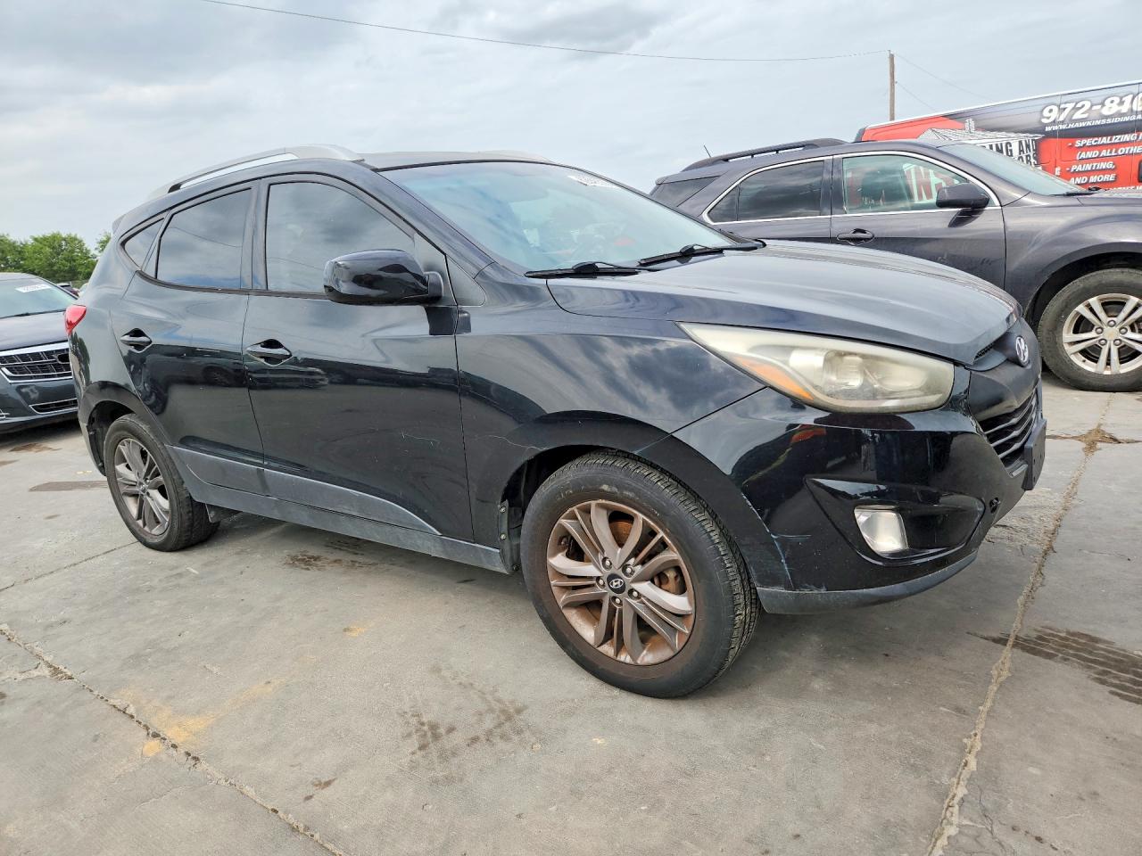 2015 Hyundai Tucson Se Black vin: KM8JU3AG9FU100343