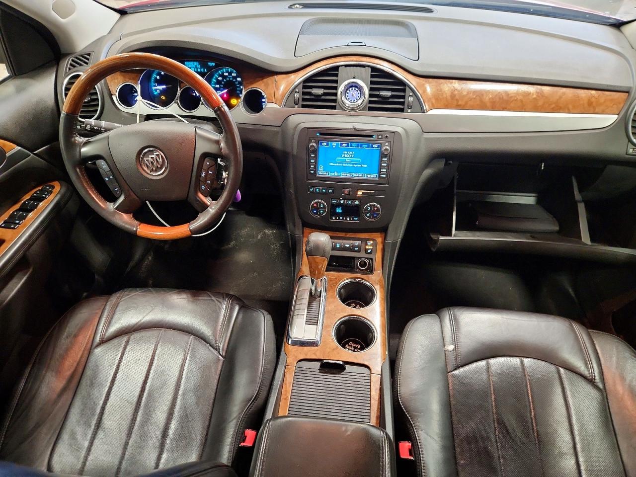 2012 Buick Enclave Красный vin: 5GAKVDED9CJ376757