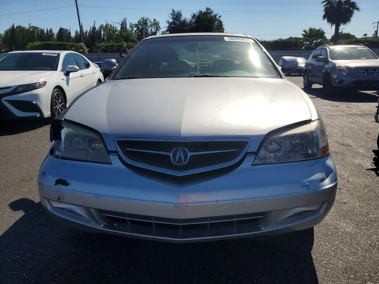 2001 Acura 3.2cl Type-s Silver vin: 19UYA42601A030962