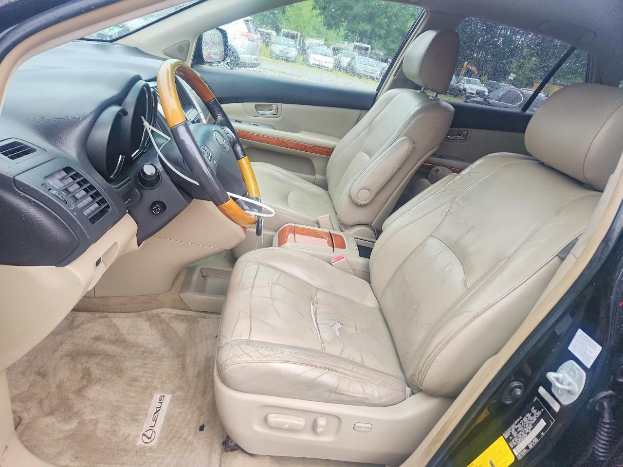 2008 Lexus Rx 400h Black vin: JTJHW31U982069688