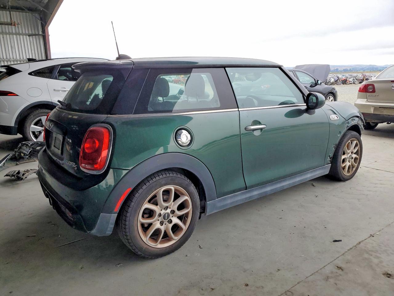 2014 Mini Cooper S Green vin: WMWXM7C50ET987995
