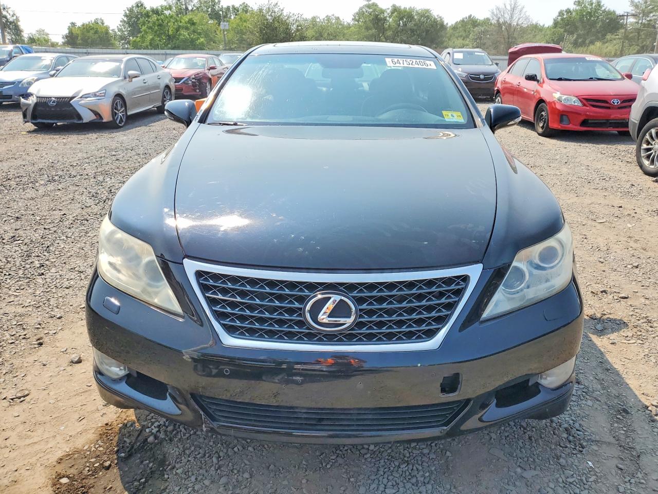 2012 Lexus Ls 460 Черный vin: JTHBL5EF7C5109815