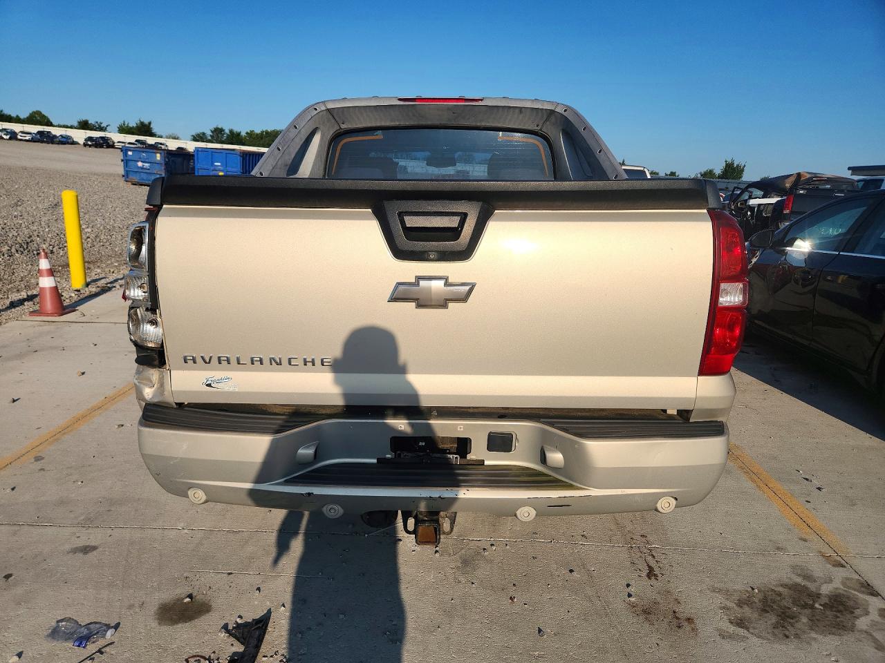 2009 Chevrolet Avalanche C1500 Ls Tan vin: 3GNEC12J19G150983