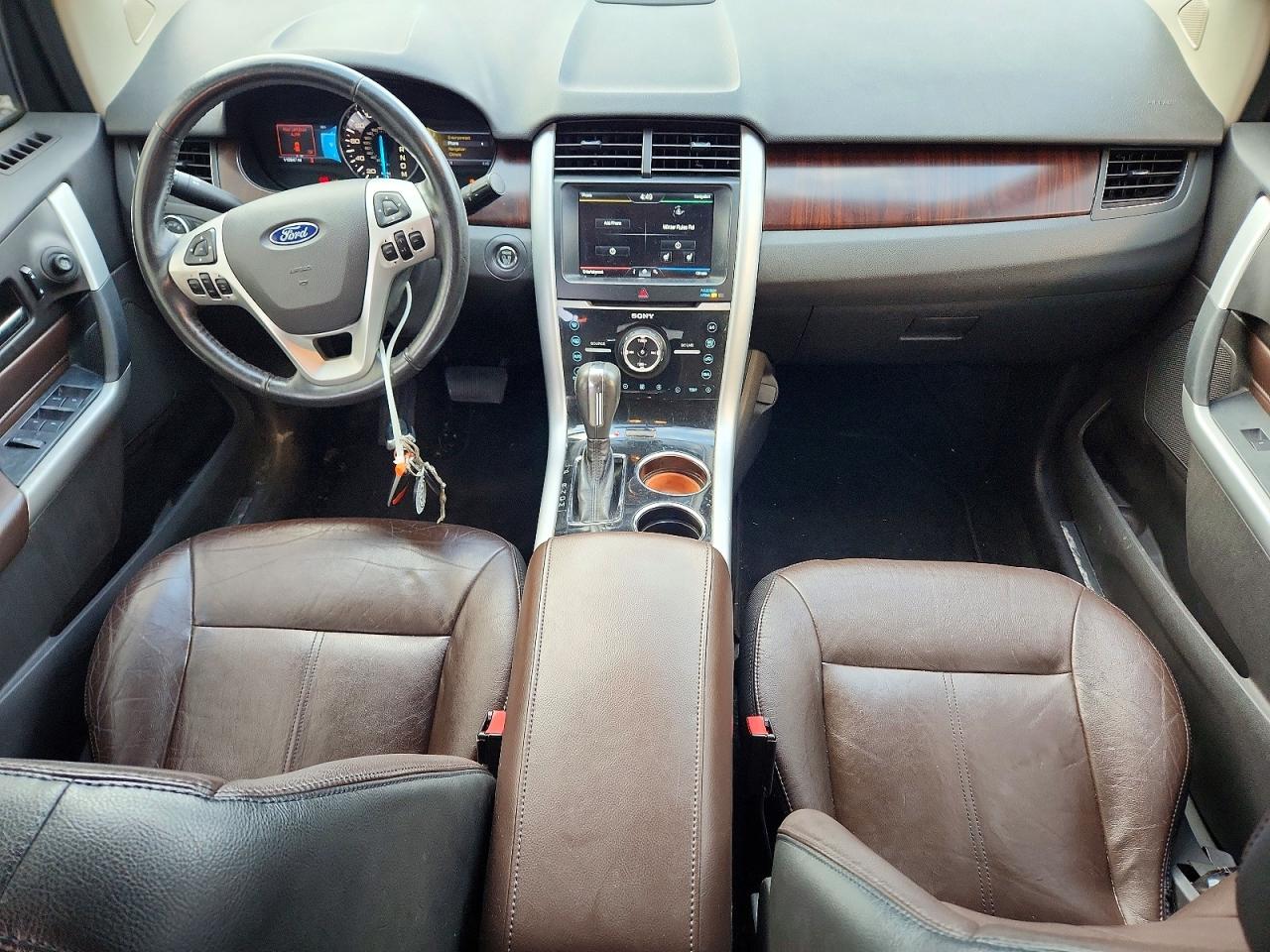 2011 Ford Edge Limited White vin: 2FMDK4KCXBBA37662
