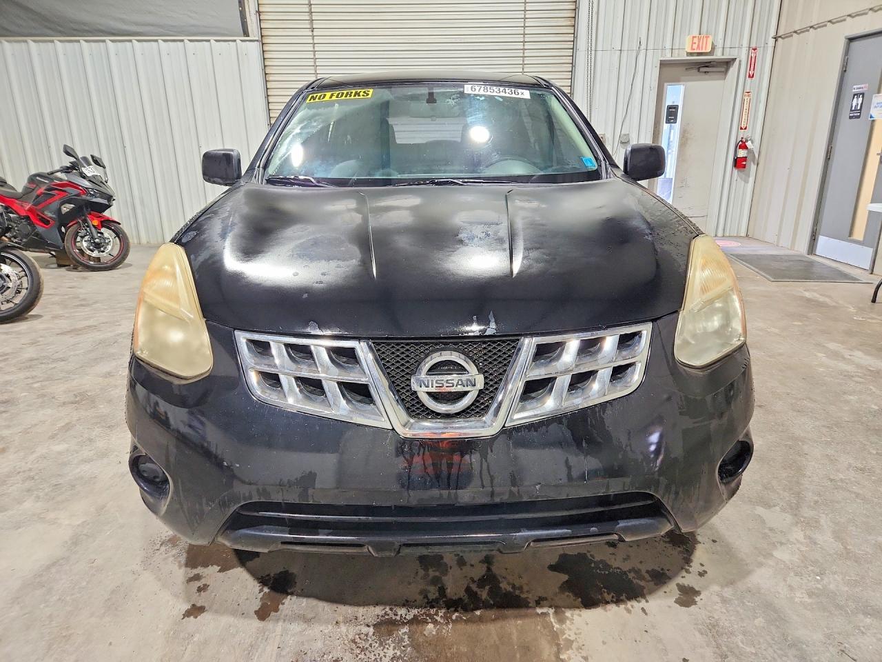 2012 Nissan Rogue S Black vin: JN8AS5MT9CW272083