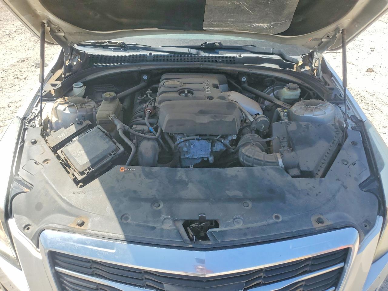 2015 Cadillac Ats Luxury Silver vin: 1G6AB5RX2F0124004
