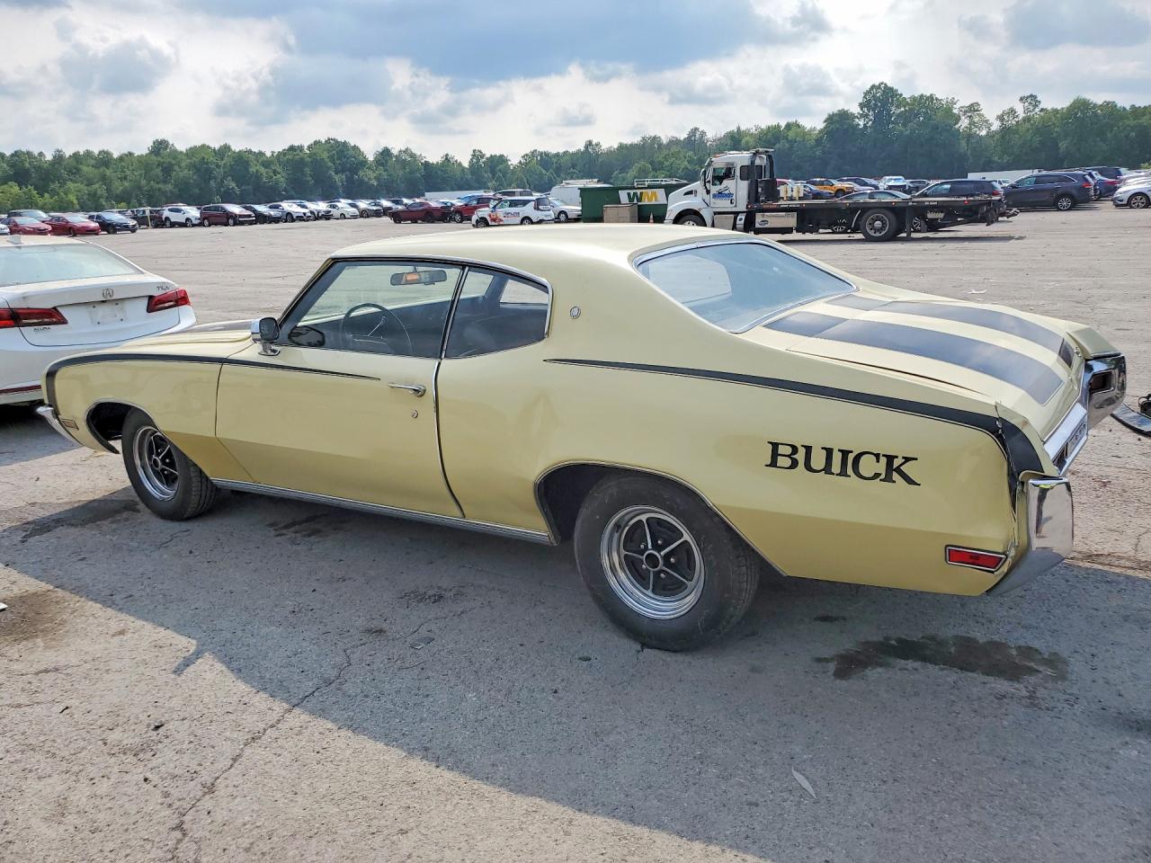1970 Buick Skylark Custom Yellow vin: 444370H243682