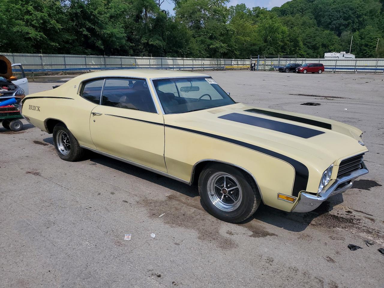 1970 Buick Skylark Custom Yellow vin: 444370H243682