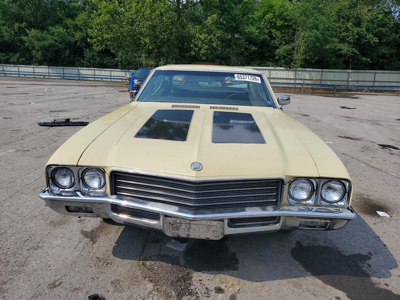 1970 Buick Skylark Custom Yellow vin: 444370H243682