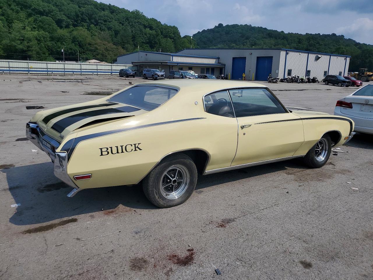 1970 Buick Skylark Custom Yellow vin: 444370H243682