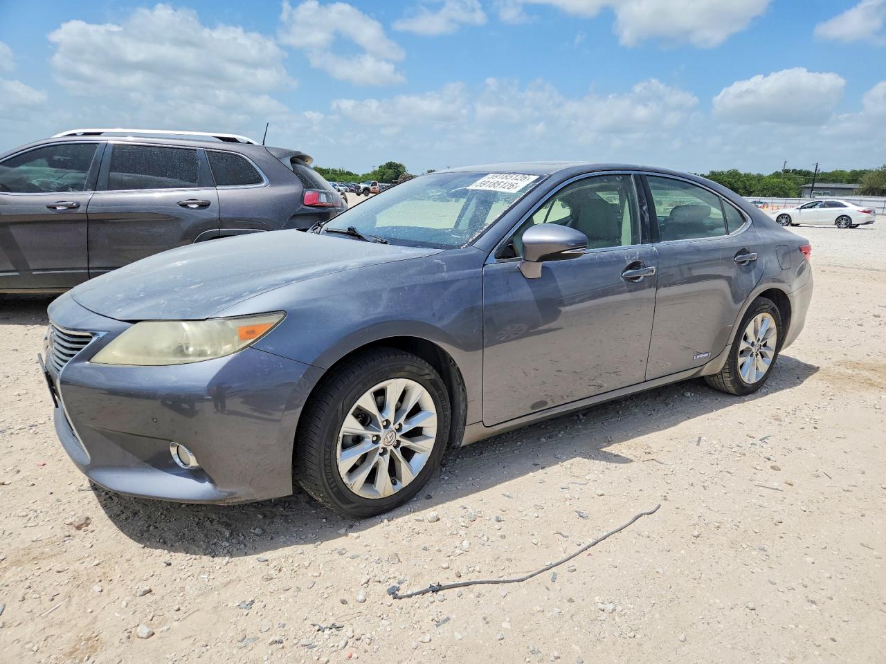 2013 Lexus Es 300h Gray vin: JTHBW1GGXD2001956