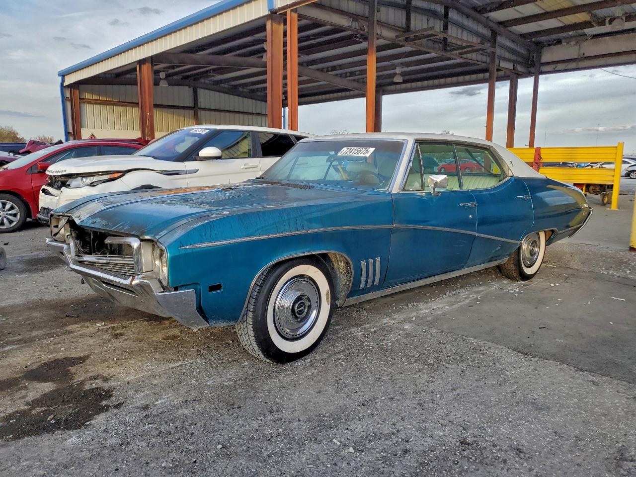 1969 Buick Skylark Синий vin: 44439914350770