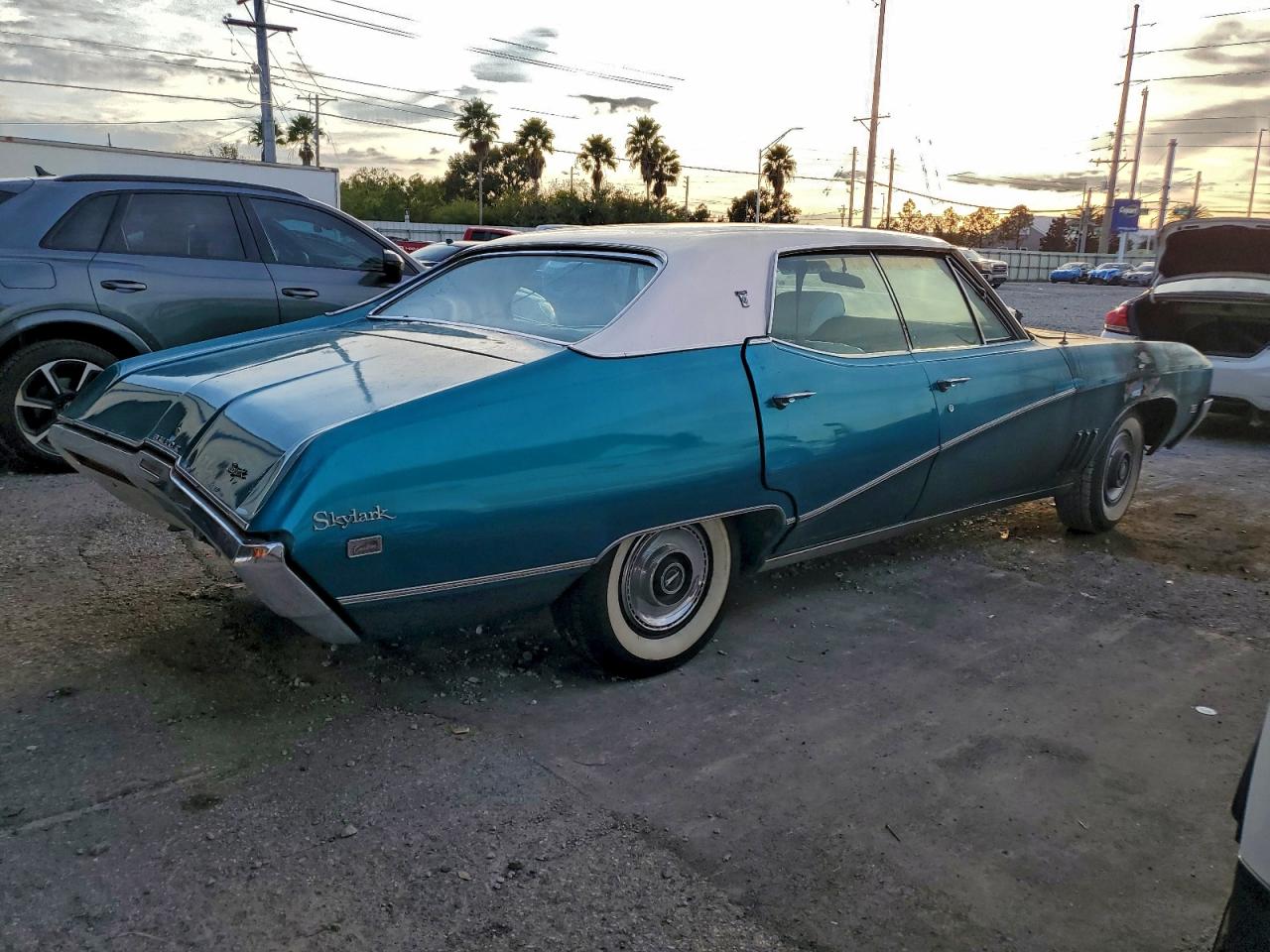 1969 Buick Skylark Blue vin: 44439914350770