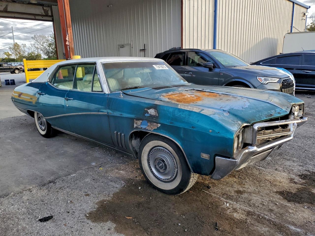 1969 Buick Skylark Blue vin: 44439914350770