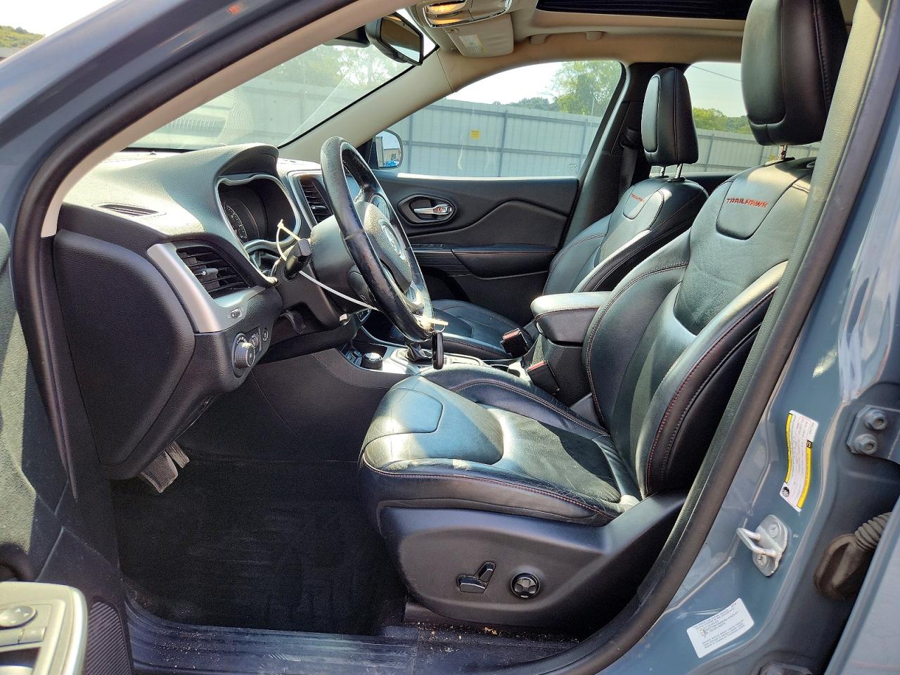 2014 Jeep Cherokee Trailhawk Blue vin: 1C4PJMBS2EW171094