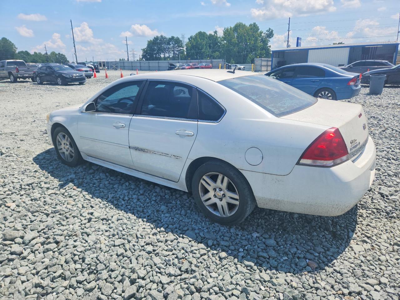 2011 Chevrolet Impala Lt White vin: 2G1WG5EK4B1327868