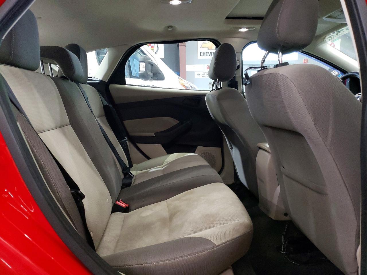 2012 Ford Focus Se Red vin: 1FAHP3K26CL149388